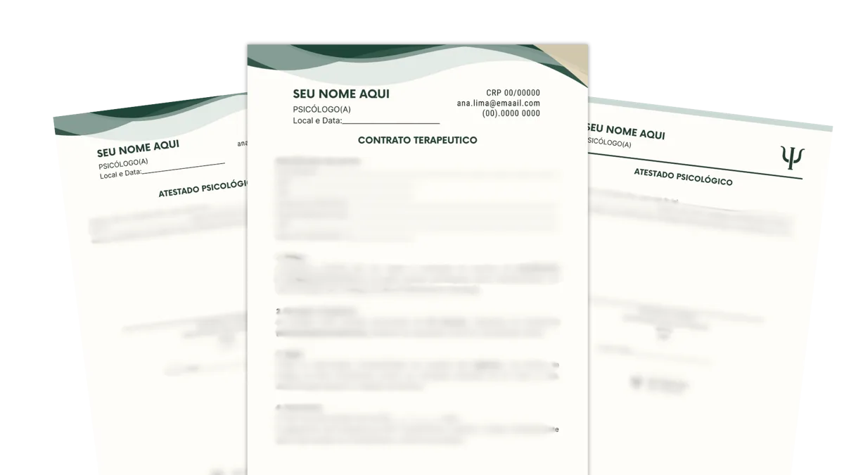 Modelos de documentos profissionais editáveis